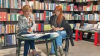 Projekt sta predstavili dr. Alessandra Martina iz ustanove ERPAC (levo)in dr. Petra Kolenc, višja strokovna sodelavka na ZRC SAZU, Inštitutu Milka 
Kosa.  