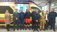 Novo reševalno vozilo ima tudi električno posteljo