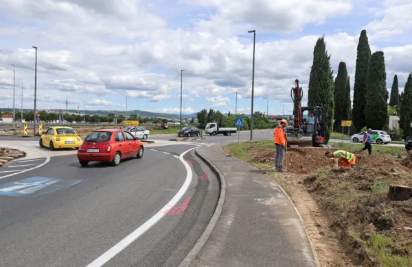 Obeta se mesec dni gneče med Bertoki in Koprom (FOTO)