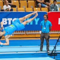 Svetovni pokal v Kopru: Lucija Hribar zlata, Luka Bojanc bronast (FOTO)