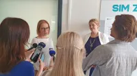 Ministrica za zdravje  Valentina Prevolnik Rupel se je  v šempetrski 
bolnišnici seznanila s  kadrovskimi razmerami in z načrtovanimi 
naložbami. 