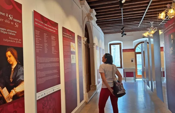 O italijanskem jeziku v živo