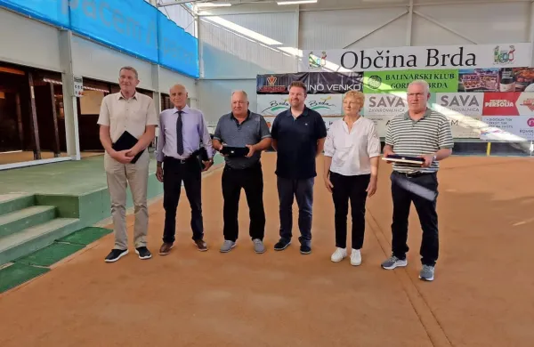 S pokritim baliniščem še višje ambicije briških balinarjev