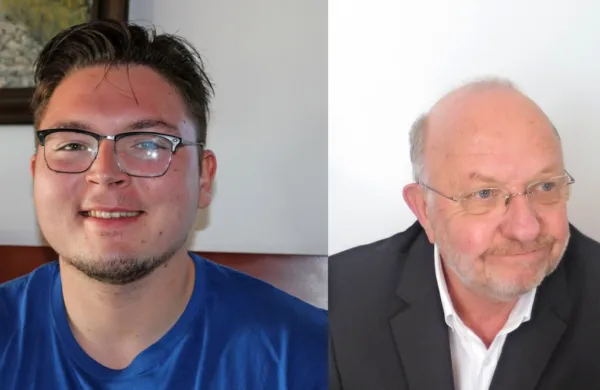 Andrej Poglajen iz SDS (na fotografiji levo),  naj bi v DZ nadomestil 
v evropski parlament izvoljenega Branka Grimsa. Franci Medic iz 
NSi (na fotografiji desno),  je prvi v vrsti za nadomestilo  poslanca 
DZ Mateja Tonina, ki odhaja v Bruselj.