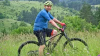Denis Dodič je ponosen, da živi v tako lepih krajih, ki dajejo 
neizmerne možnosti za kolesarjenje v naravi.