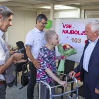 Najstarejša stanovalka izolskega doma upokojencev Anastazija Može je praznovala 103. rojstni dan