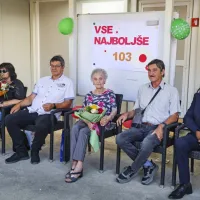 Najstarejša stanovalka izolskega doma upokojencev Anastazija Može je praznovala 103. rojstni dan
