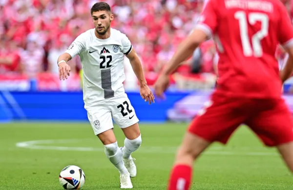 Adam Gnezda Čerin bo imel tudi jutri pomembno vlogo v zvezni 
vrsti.