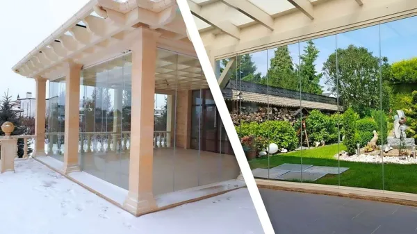 Poleti odprto, pozimi zaprto &ndash; prednosti drsne zasteklitve!