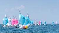 V Piranskem zalivu je teden dni jadralo 243 posadk iz 22 držav 
mladinskega razreda 420.