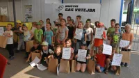 Dobesedno v potu svojega obraza so si na koncu prislužili 
diplome.