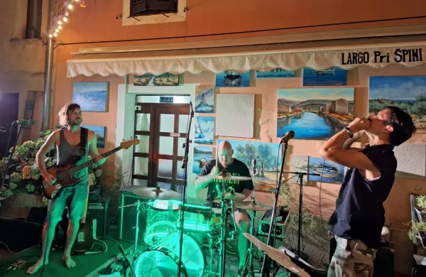 3Tone (z leve: Julijan Erič - bas, kitara, vokal, Matic Anderlič - 
bobni, vokal in Miha Erič - lap steel kitara, vokal, ustna harmonika) 
so minuli četrtek segrevali občinstvo v Izoli, večer prej pa so 
navdušili tudi na mednarodnem festivalu Beer & Blues na Lokvah 
nad Novo Gorico.
