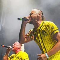 Dubioza Kolektiv so Ukmarjev trg pognali na noge (FOTO)