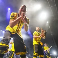 Dubioza Kolektiv so Ukmarjev trg pognali na noge (FOTO)