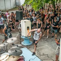Tolminator: Metalci se bodo ob Sotočje še vrnili (FOTO)