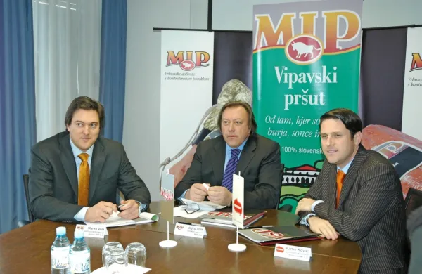 Nekdanji vodilni v Mipu: Marko Volk, Vojteh Volk in Martin Kovač