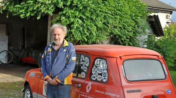 Franc Škrjanec je živa legenda in enciklopedija vsega, kar gre na 
bencin.