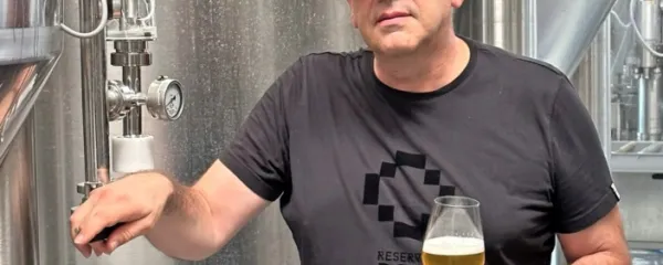 Andrej Sluga se že veseli prihajajočega pivsko-glasbenega festivala Borderless Beer na skupnem Trg Evrope med Goricama.