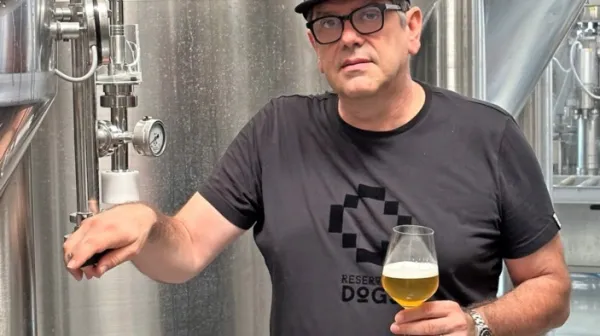 Andrej Sluga se že veseli prihajajočega pivsko-glasbenega festivala Borderless Beer na skupnem Trg Evrope med Goricama.