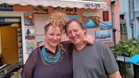 Pevka in pedagoginja Emilia Martensson ter gostitelj Drago Mislej Mef vabita na jazz Pri špini še nocoj.