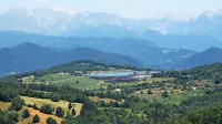 Projekcija sončne elektrarne ob zgornji akumulaciji Črpalne 
hidroelektrarne Avče.