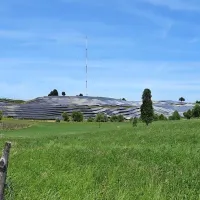 Tako bo videti sončna elektrarna, ki jo bodo postavili v dveh 
fazah.