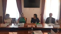 Na novinarski konferenci je spregovorila tudi predsednica PD Soča 
Milica Zimic (na fotografiji druga z leve).