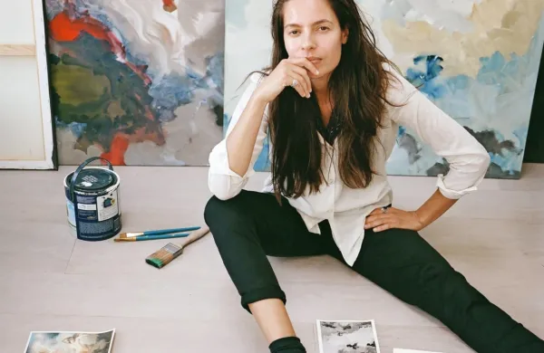 Leila Bartell bo svoje slike iz Londona predstavila v galerijo Pr'Kščaki v Betanji, kjer bo danes odprtje pod okriljem 3. Krasnega festivala.   