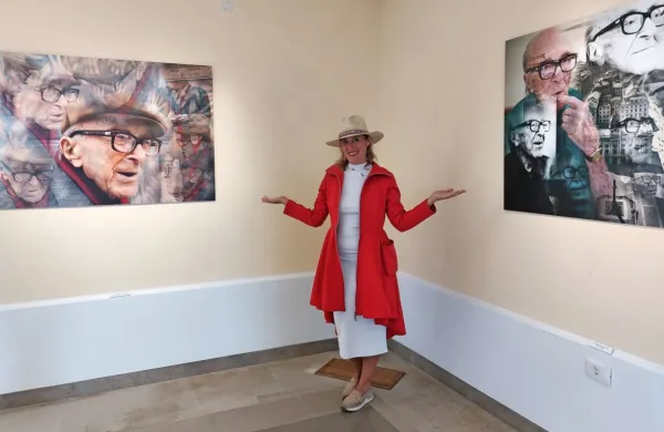 Ob mednarodnem dnevu miru bodo nocoj na Cerju odprli razstavo umetniških fotografij No. 108-Boris 
Pahor avtorice Alenke Slavinec. 