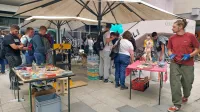 Pred Xcentrom in v njem so pripravili številne eksperimente in 
delavnice. 