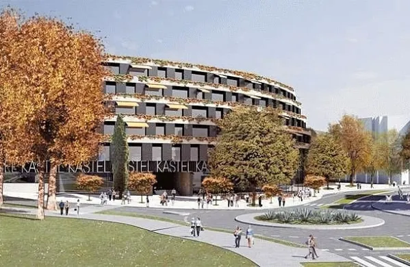 Načrti za trgovsko-poslovni objekt na Kaštelu so stari že dobrih 
deset let. 