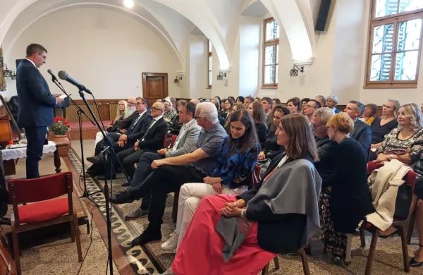 Na uradnem odprtju Dnevov evropske kulturne dediščine je 
zbrane nagovoril tudi Aleš Musar. 