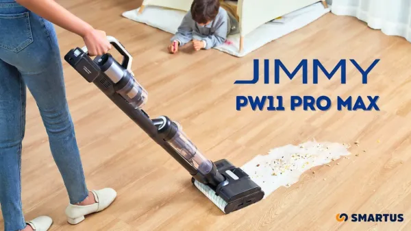 Z eno samo napravo do popolne čistoče: Vsestranski pokončni sesalnik JIMMY