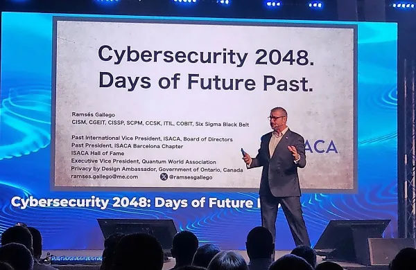 

Ramses Gallego na konferenci RiSK 2024