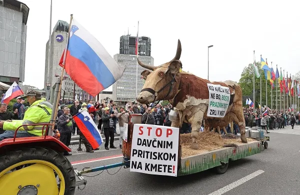 Tudi KGZS je bila med organizatorji lanskih kmečkih protestov.   


