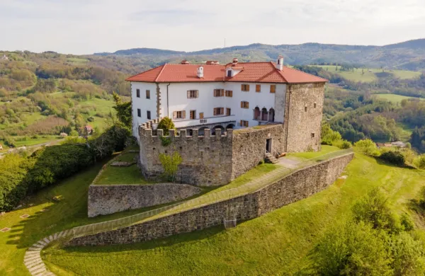 Najbolj impozantna zgradba v vasi  je nedvomno grad Prem, ki se 
ponosno dviga nad vasjo in okoliško pokrajino.