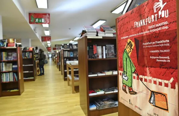 Slovenija tudi letos s pestrim programom na knjižnem sejmu v Frankfurtu