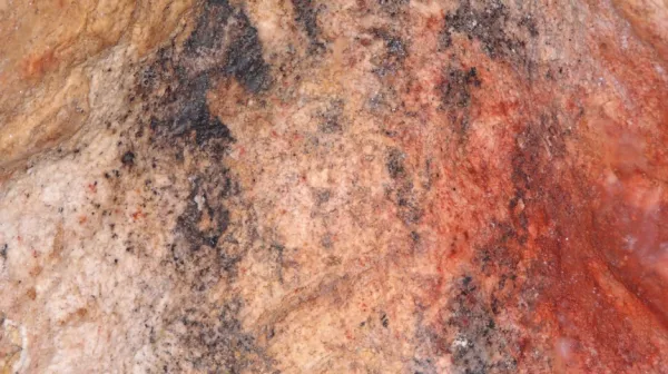 Šablona dlani v jami Gargas. 