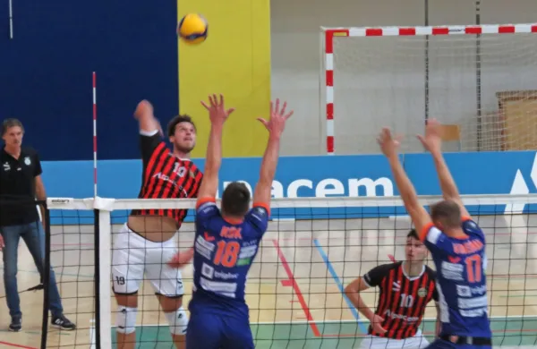 Obrambo ACH Volleyja je največkrat prebil Kanalec Vid Ranc.
