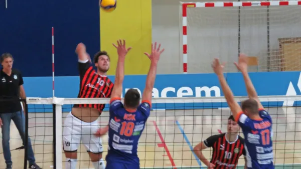 Obrambo ACH Volleyja je največkrat prebil Kanalec Vid Ranc.
