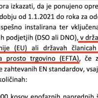 V istem času so v Elektru Primorska izvedli razpis za nakup 
električnih števcev. Sodelovali so lahko samo ponudniki s števci, 
ki so bili dobavljeni v države EU ali članice združenja EFTA.
