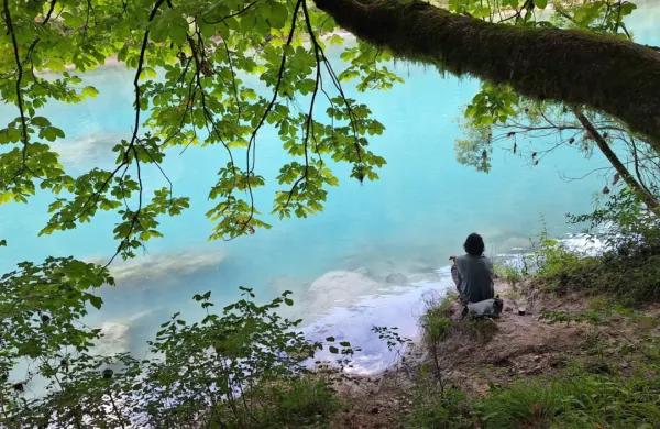 Ireno Cerar sta poklicali  narava in njena prvinskost. In to v domači 
deželi.