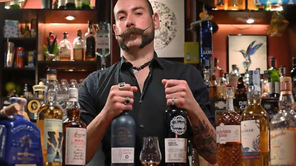 Ivan Rauber iz Nabrežine se je na Škotskem “potopil” v svet 
viskija.