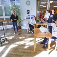 Stanovalci petih istrskih domov upokojencev so se pomerili na 8. Mini olimpijadi istrskih domov (FOTO)