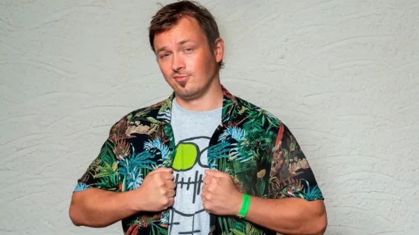 Marko Žerjal že deset let   skrbi za smeh s svojim provokativnim 
humorjem.  