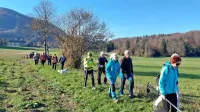 Ob 50. obletnici nekdaj naše najbolj množične smučarsko tekaške 
prireditve - Trnovskega maratona se je po njegovih poteh odpravilo simboličnih 50 pohodnikov.