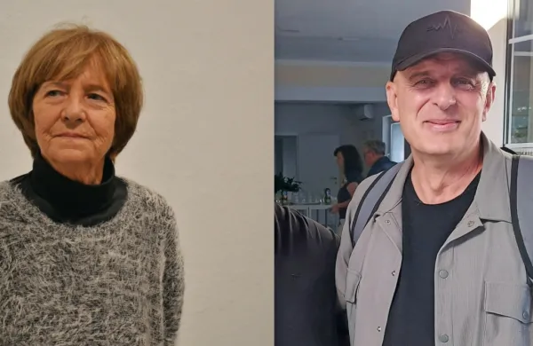 Dragica Čadež in Dragan Živadinov