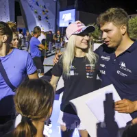 Dobitniki olimpijskih odličij, med njimi dva Koprčana,  so krojili 
tudi vrh v izboru najboljših slovenskih športnikov: Andreja Leški 
(levo) je zaostala le za Janjo Garnbret, Toni Vodišek pa za Tadejem 
Pogačarjem in Luko Dončićem. 