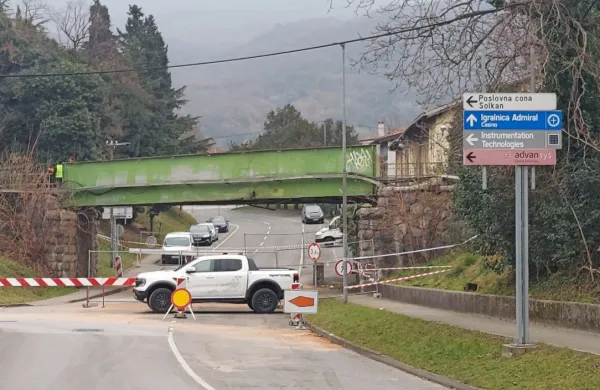  Sanacija  obstoječega  mostu  zaradi  poškodb  ni možna,  ocenjujejo  
poznavalci. 