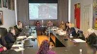 Na mednarodnem simpoziju Aktivizem in umetnost - zgodovinske izkušnje in participativne prakse v Beogradu je svoje izkušnje 
delila tudi direktorica Gledališča Koper Katja Pegan.